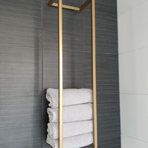 Anat Axis Wall-Mount Towel Rail – sleek modern wall-mounted towel bar for bathrooms in Haryana and Delhi
