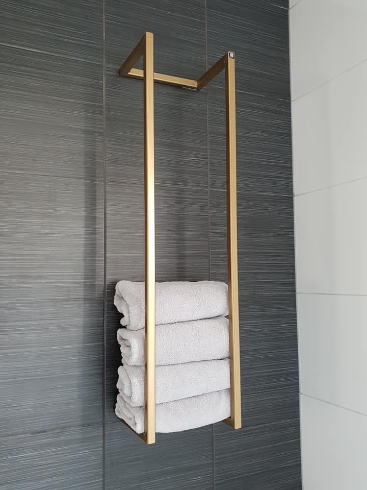 Anat Axis Wall-Mount Towel Rail – Modern Bathroom Towel Bar Anat Axis Wall-Mount Towel Rail – sleek modern wall-mounted towel bar for bathrooms in Haryana and Delhi